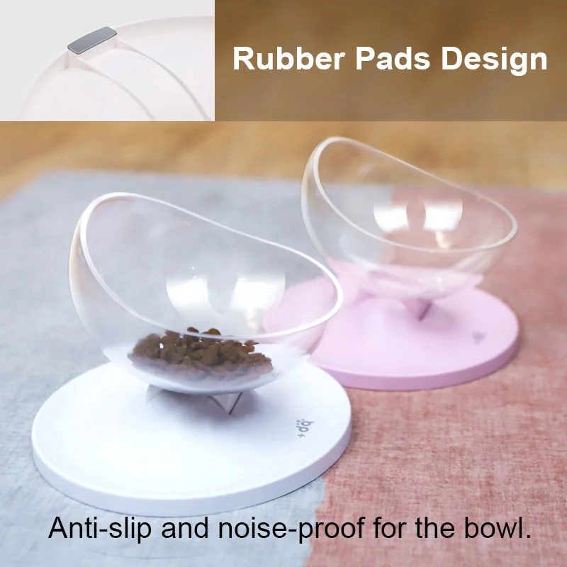 Ceny MySudui zaokrąglona podwójna dla kota miska jedzenie woda antypoślizgowa regulowana miseczka na wodę dla kota uchwyt z podajnikiem dla małych psów miska dla zwierząt woda pitna