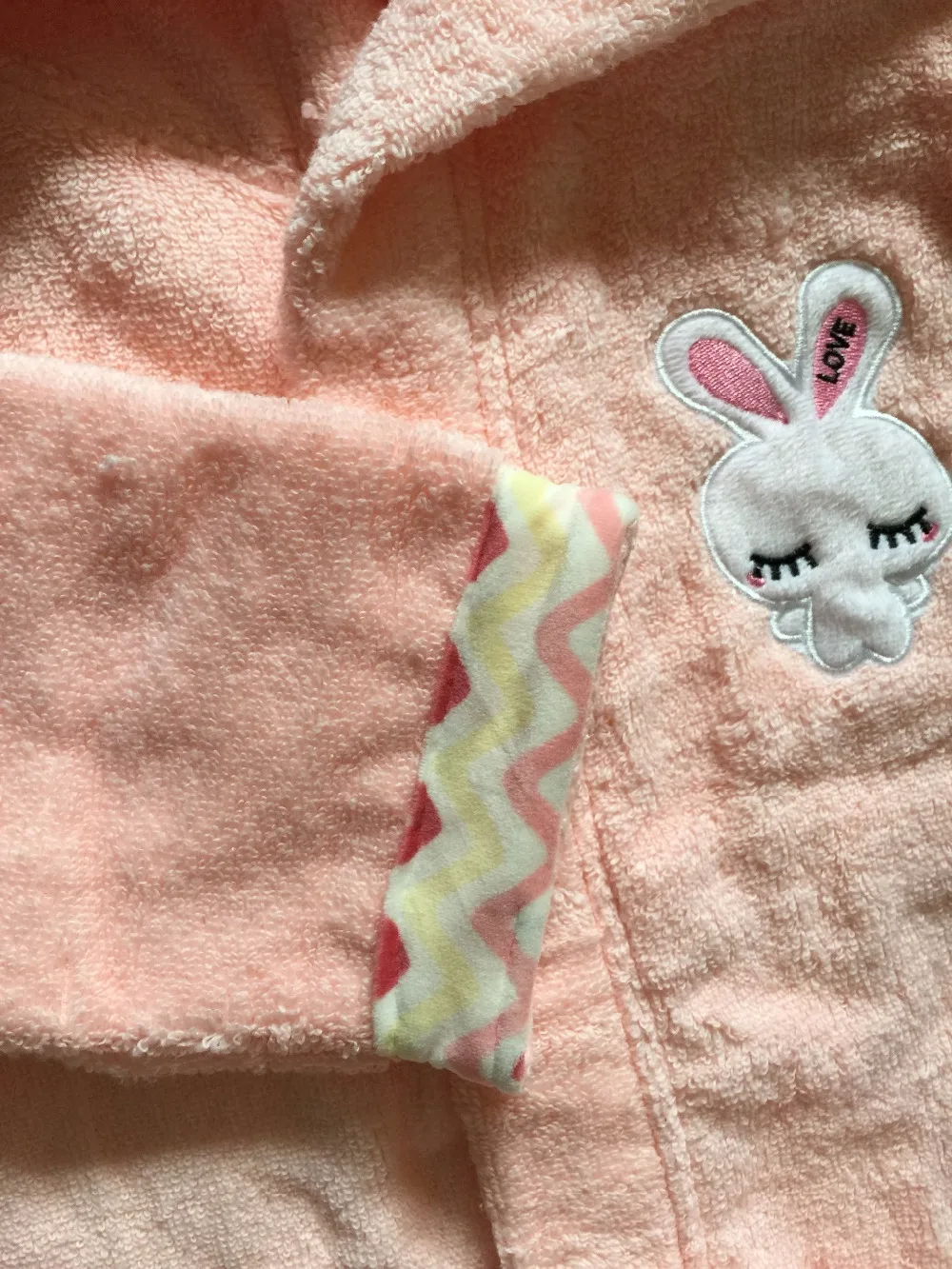 2 цвета: розовый и синий; Банное полотенце с капюшоном для малышей; банный халат; детская пижама