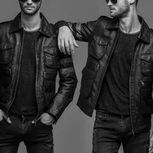 M-5XL Горячая зима для мужчин досуг Cultivate One's Morality модная куртка из искусственной кожи