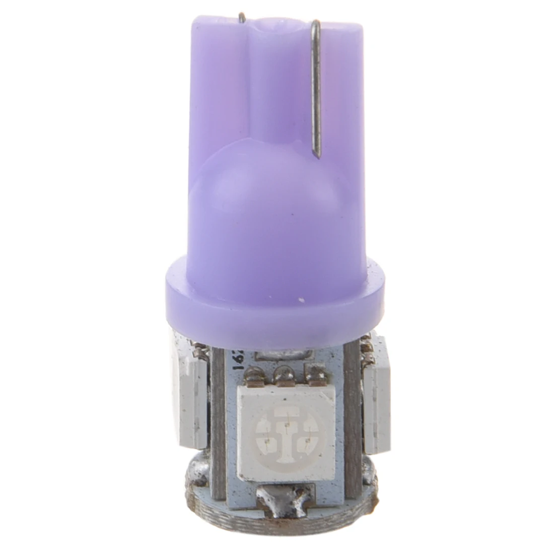 

Car DC 12V Purple Light T10 5050 SMD 5 LEDs Side Parking Lamps Pair