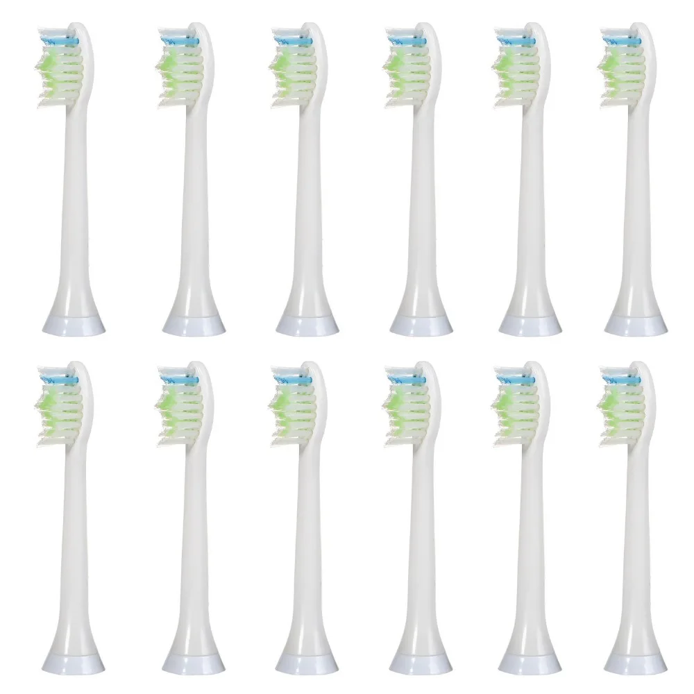 12 шт. в упаковке, зубная щетка для зубных щеток PHILIPS Sonicare HX9112 HX9332 HX9352 HX9362 HX9372 HX6014 HX6024 HX6013 HX9004 HX9014 HX6930 HX6920