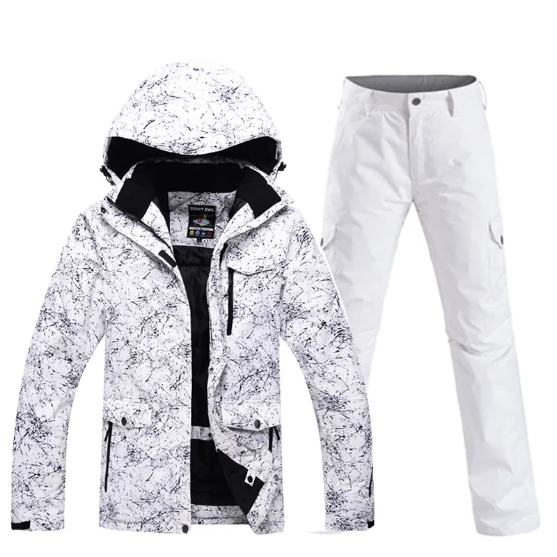 Зимний лыжный костюм, женский комплект, ветронепроницаемый, водонепроницаемый, теплый, новинка, лыжный костюм для сноубординга, комплект для мужчин, для улицы, Лидер продаж, лыжная куртка+ штаны