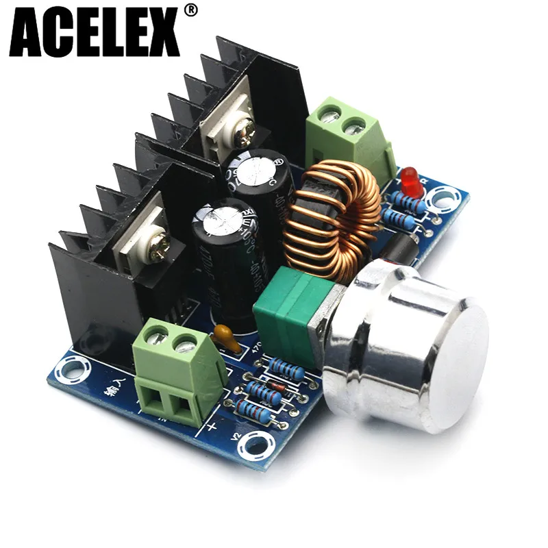 

XH-M401 DC-DC M401 buck module XL4016E1 high power DC voltage regulator 8A with voltage regulator