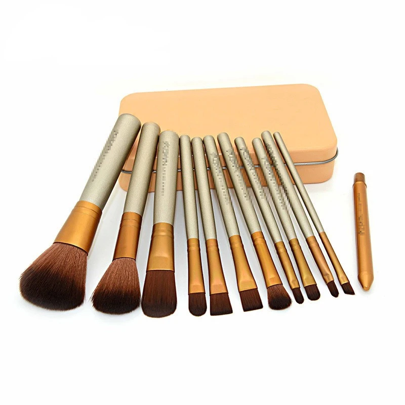 Бренд макияж комплект блеск 12 sets/set профессиональных Make-Up Box Румяна контур Foundation |