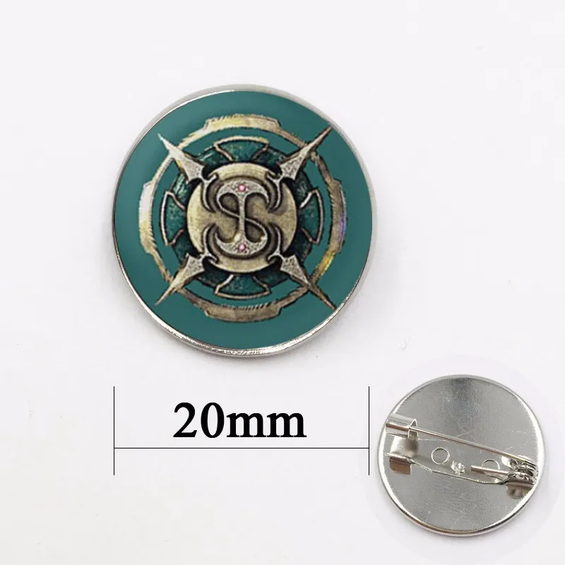 Silver brooch