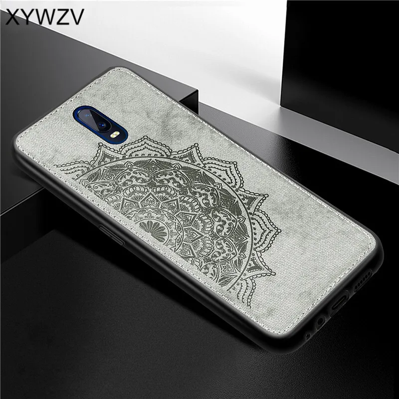 

For OPPO R17 Case Shockproof Cover Soft Rubber Silicone Luxury Cloth Texture Phone Case For OPPO R17 Cover For OPPO R17 6.4 inch