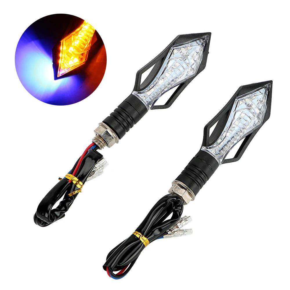 1 Pair Motorcycle LED Turn Light Turn Signal Lamp Motorbike Accessories