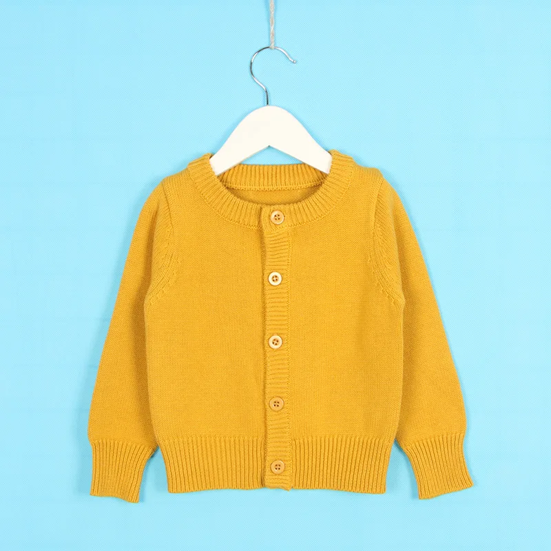 candy color knitted kids soft cotton autumn spring clothes lovely