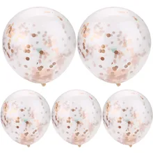 5 Pcs 30 40 50th Glücklich Geburtstag Alter Konfetti Gefüllt Luftballons Hochzeit Party Decor Dekoration Erwachsene Kinder Latex Ballon19MAY27(China)