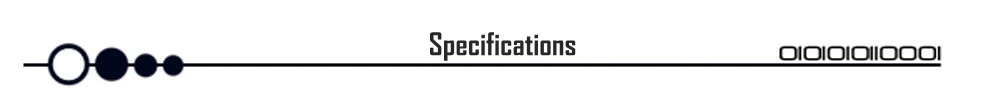 Specifications