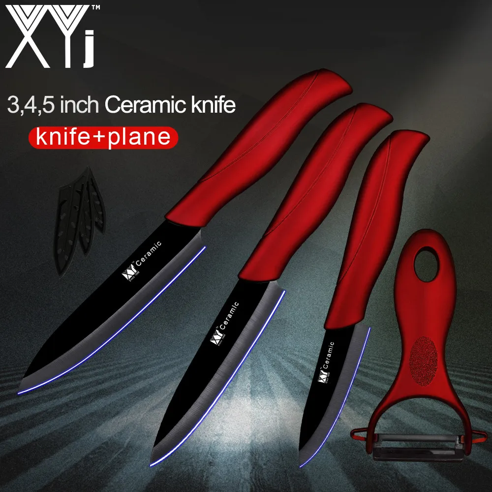 XYj кухонный нож 3 &quot4&quot 5 &quotдюймов фруктовые ножи + Овощечистка оболочка Кухонные