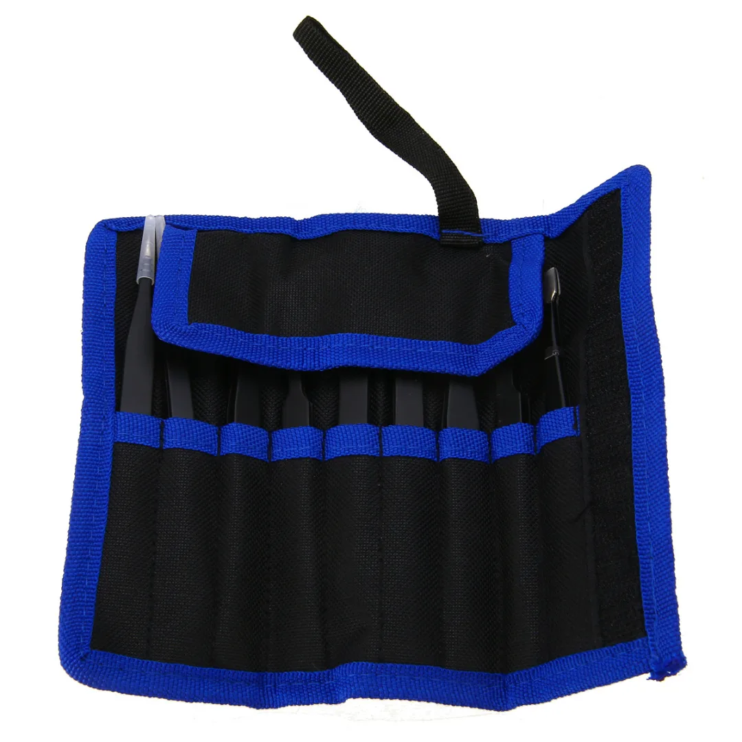 9pcs Stainless Steel Precision Tweezers Set Anti Static Repair Tool Kit for SMD Chip Jewelry Electronic Repairing Hand Tools