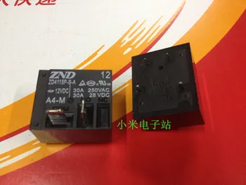 

ZND Zhende relay ZD4115P-S-A 12VDC 24VDC 4 feet normally open 30A 250VAC T93
