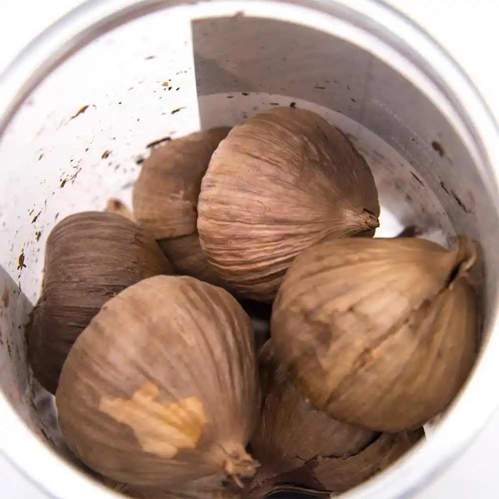 500g Organic Black Garlic Aged for Full 90 Days Whole Fermented black