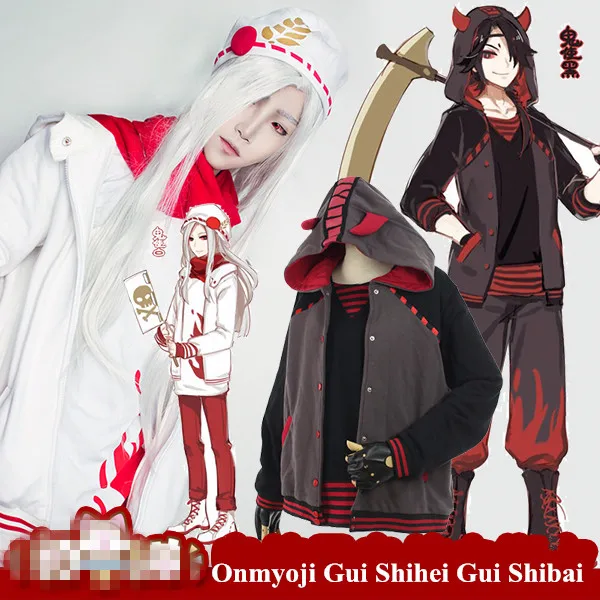 Аниме! Onmyoji Gui Shihei Shibai Милая Толстовка для косплея Женский Повседневный свитер