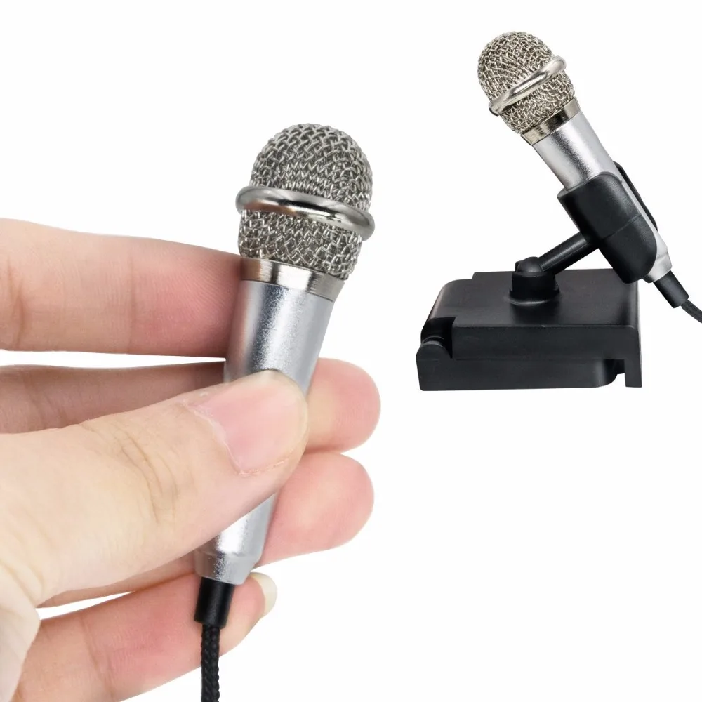 Portable Mini Smart Microphone, Stereo Condenser Mic For For Mobile