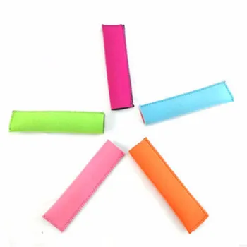 

Discount! Ready in Stock DHL 200pcs/lot New Neoprene Popsicle Holders Pop Ice Sleeves Party Drink Pop Freezer 19 color
