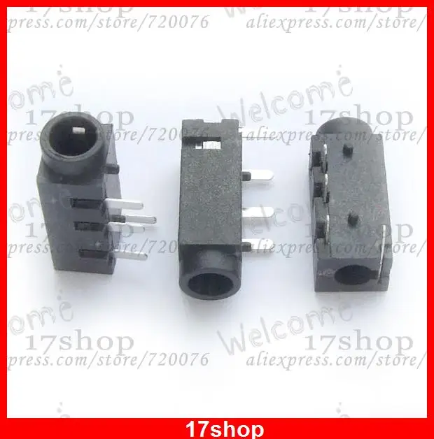500PCS 4Pin 1 8 3 5mm Jack Socket for AV cameras iPhones Headphones PJ 320A