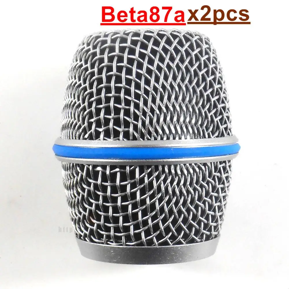 2 шт. Beta87A решетка шар для Shure шаровая Головка Замена бета 87A аксессуары