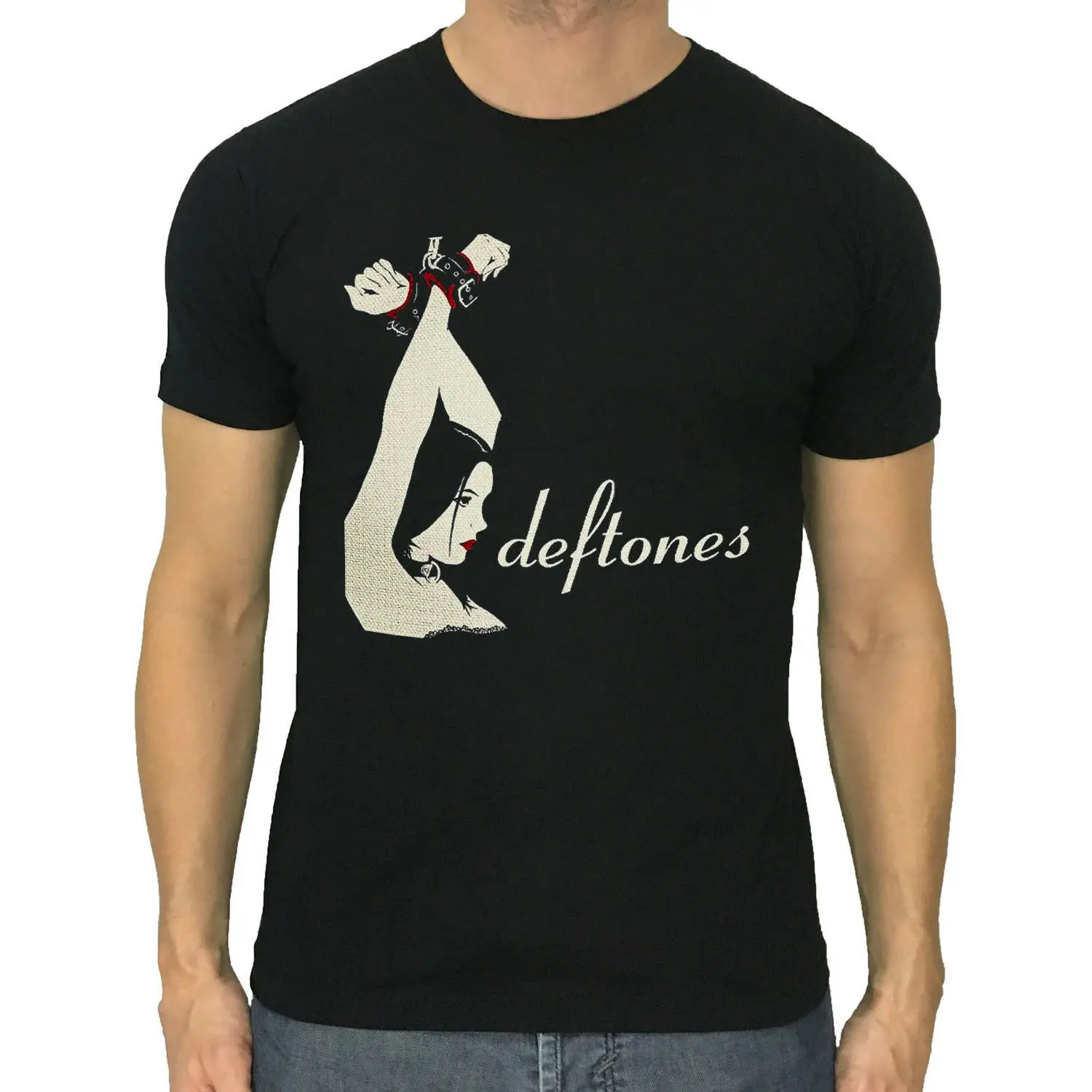 Футболка Deftones новые мужские черные или темно-серые S до 4XL | Мужская одежда