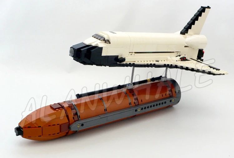 Продажа 1230 шт. Creator, новый шаттл, приключения, 16014, модель, строительные блоки, сборные кирпичи, для детей, совместимы с Lego