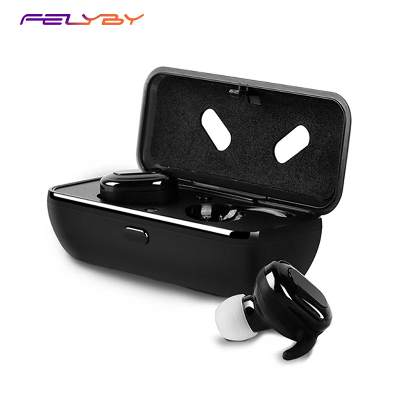 FELYBY X26 Mini Wireless Bluetooth Earphone Binaural with Mic Portable Charging Box for All Smart phone Headset Stereo | Электроника