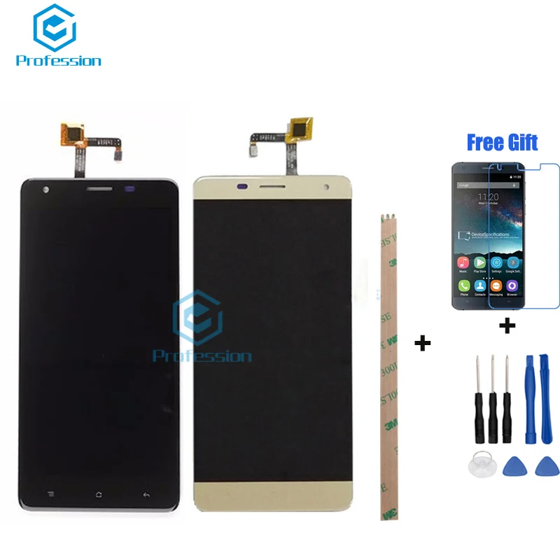 For Original Oukitel K6000 Pro LCD Display Touch Screen Panel Digital Replacement Parts 1920X1080P5 5 Tool