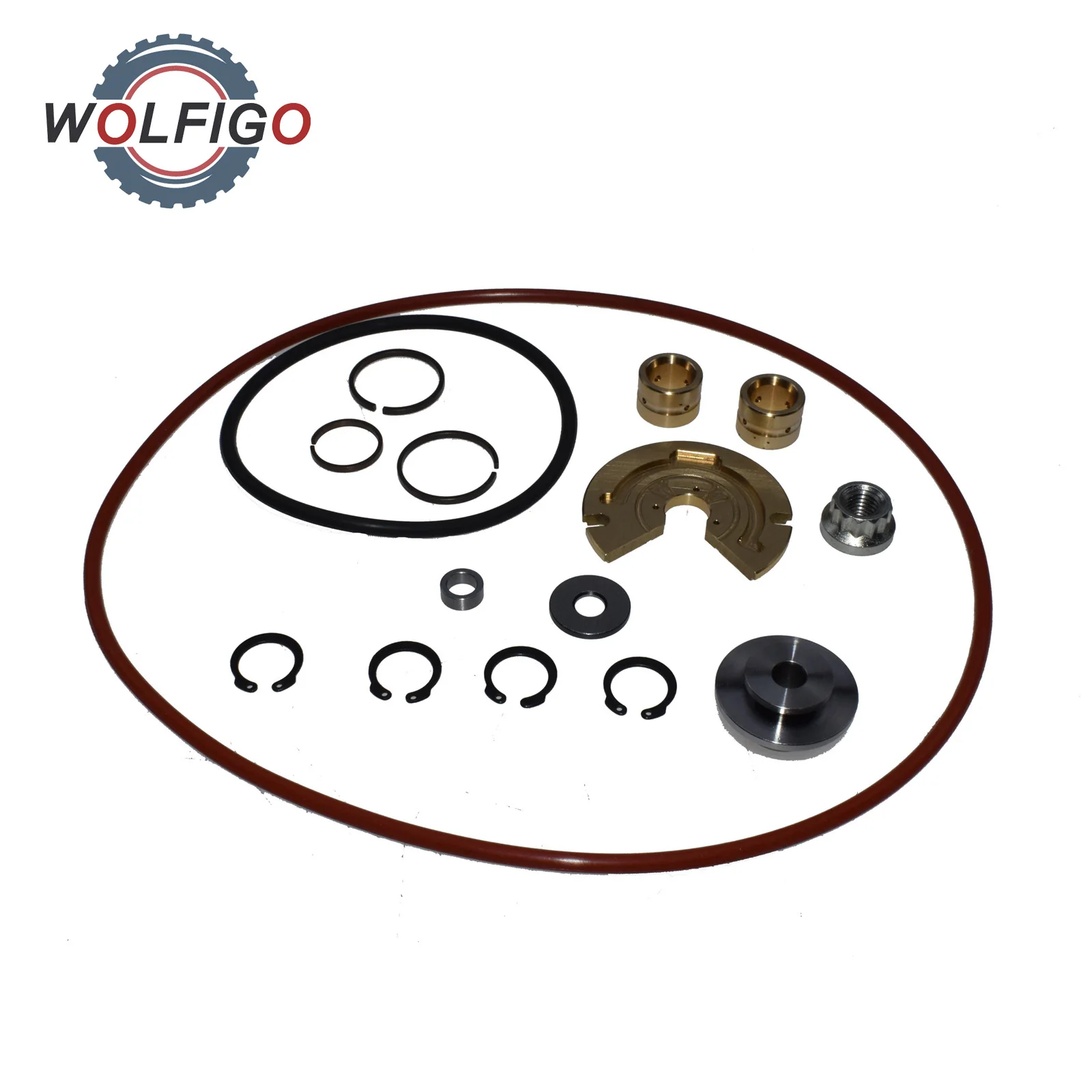 

WOLFIGO Turbo Turbocharger Rebuild Repair Service Kit For Volvo S60 R V70 R R-line KKK K24 8677954 5324-970-7401 5324-988-7206