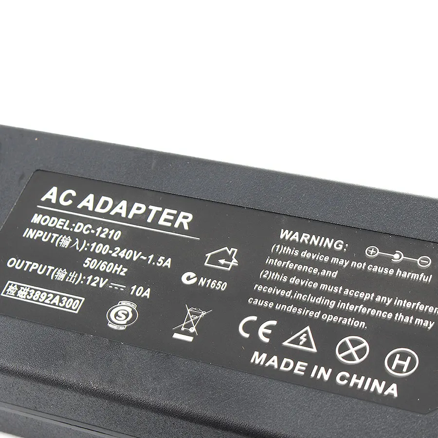 UniversalAC DC 12 V 10A адаптер питания AC 220V к Led Adpater универсальный источник вольт