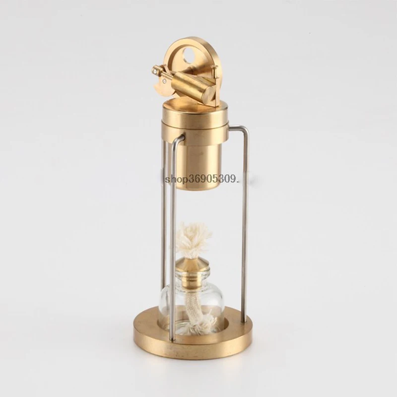 

Live SteamEngine* Single Steam Engine Model Kit* with Boiler* with Alcohol Lamp* Creative Gift