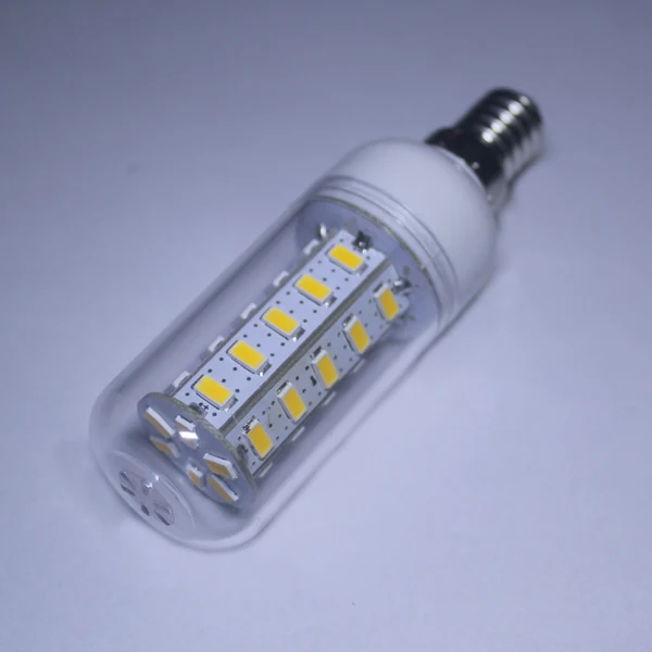 5 шт./лот высокое Мощность E14 5730 SMD 36LED 12 Вт 220 В 230 В 240 В Кукуруза лампочка Spotlight светодиодное освещение теплые/холодный белый с крышкой