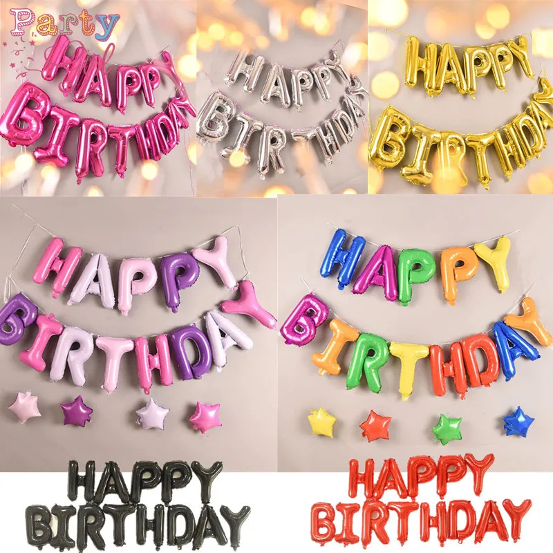 

13pcs/pack 18inch birthday balloon mix Color air balls inflatable toy wedding party happy birthday kid clo globos party baloon