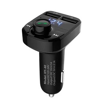 

MP3 Player Car Audio Bluetooth Car Kit FM Transmitter Handsfree Calling 5 v 4.1A Dual USB Car Charger Phone Charger
