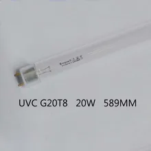 G20T8 УФ лампа, TUV 20W бактерицидная лампа, G20T8 20W UVC лампа