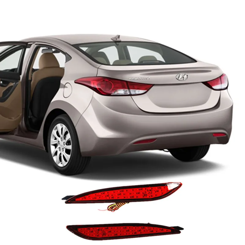 Hyundai Elantra Warning Lights >> OKEEN Car Styling Rear Bumper Reflectors Parking Warning ... Hyundai Elantra Warning Lights >> OKEEN Car Styling Rear Bumper Reflectors Parking Warning ...