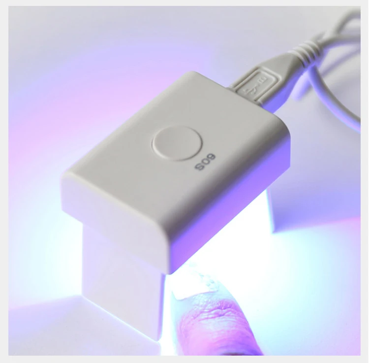 Kaizm 3W/9 Вт USB светодиодный инструмент для ногтей УФ-лампа для ногтей сушилка для отверждения светодиодный Радужный светильник для ногтей Гель-лак сушилка маникюрные инструменты