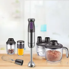 Медведь мульти 6 шт. Электрический миксер набор 6-Скоростной нержавеющей стали 800 Вт блендеры соковыжималки мясорубки мельница регулируемые слайсер венчик для взбивания яиц