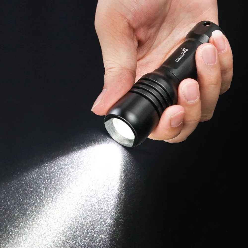 

UltraFire Scuba Dive Light 630 Lumens Mini Diving CREE XM-L-L2 rechargeable led light LED Flashlight Hard Light Flashlight