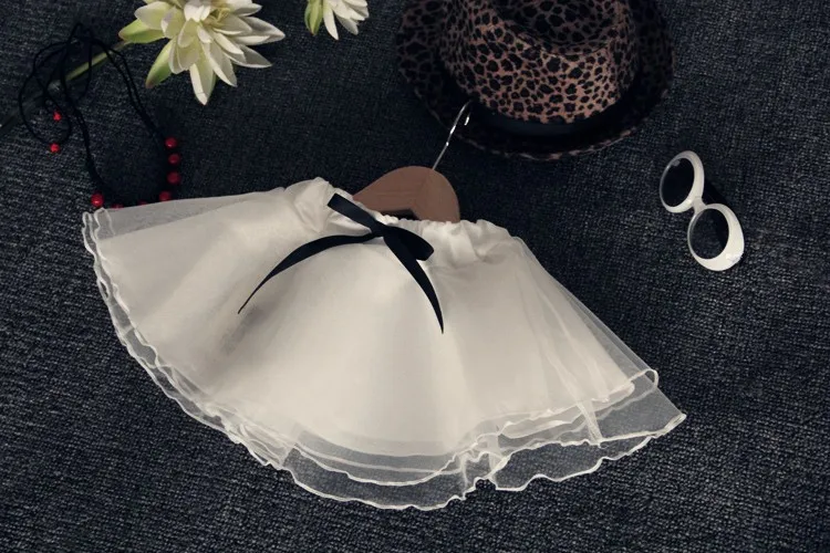 2016 New Arrival Kids Pleated Skirt Half-length Organza Veil Sweet Girl Tutu Skirt On Sale (5)