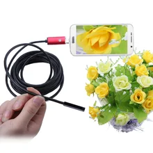 KKMOON микроскопы 5,5 мм 5 м 2 в 1 микроскоп мини-лупа USB обследование при помощи бороскопа, эндоскопа Камера для Android телефонов ПК