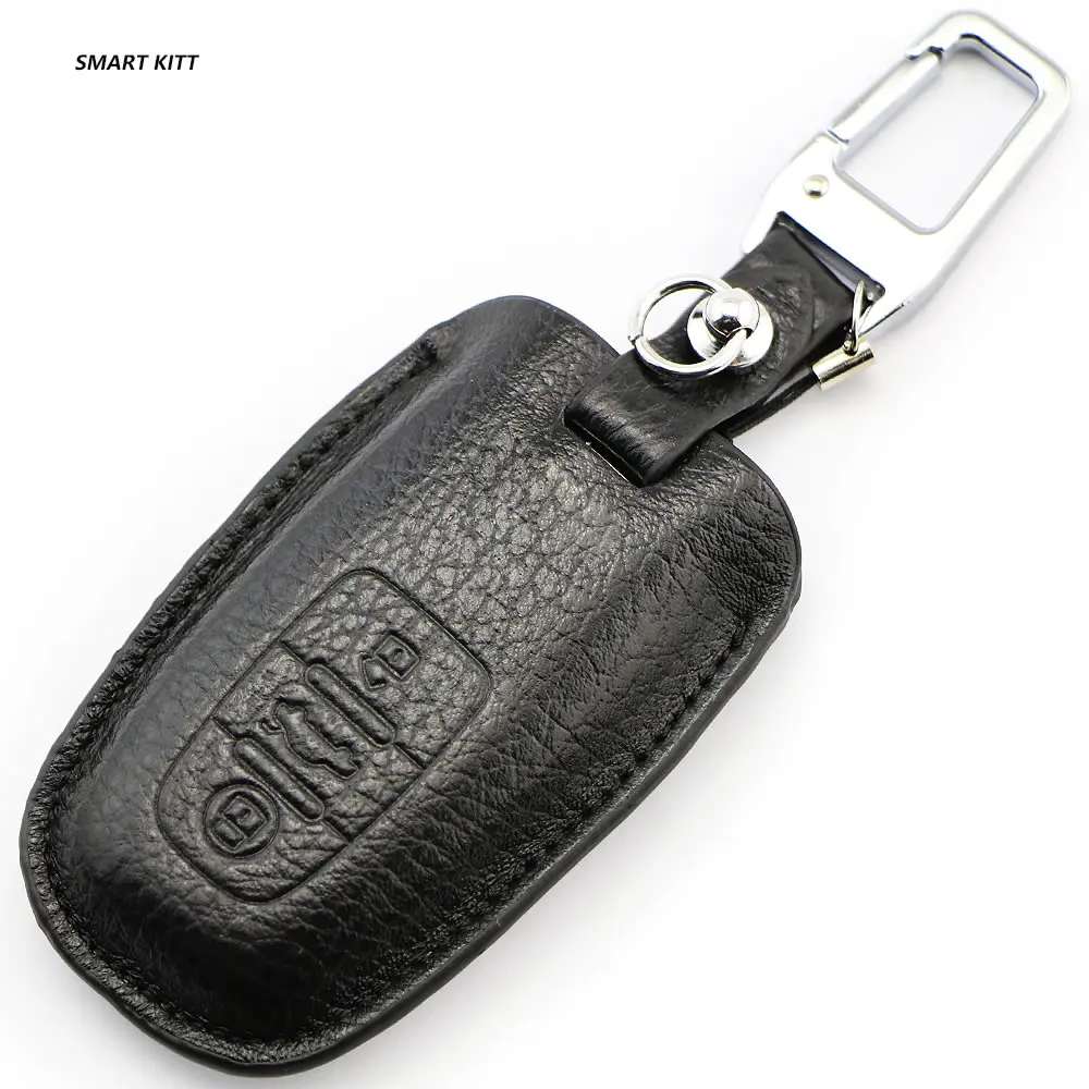 

FOB Key cover for audi A5 A8L A4L A4 Q5 A6 A7 A8L A6L S8 S5 S6 S7 SQ5 TT RS5 RS7 Key wallet key Case Key chain ring auto accesso