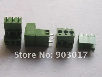

Type Green 3way/pin 5.08mm Screw Terminal Block Connector 180 Pcs Per Lot HOT Sale High Quality
