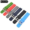 Silicone strap 18mm 20mm 22mm watch accessories sports watch with silicone strap fitness Samsung Huawei motorcycle smart strap w ► Photo 1/6