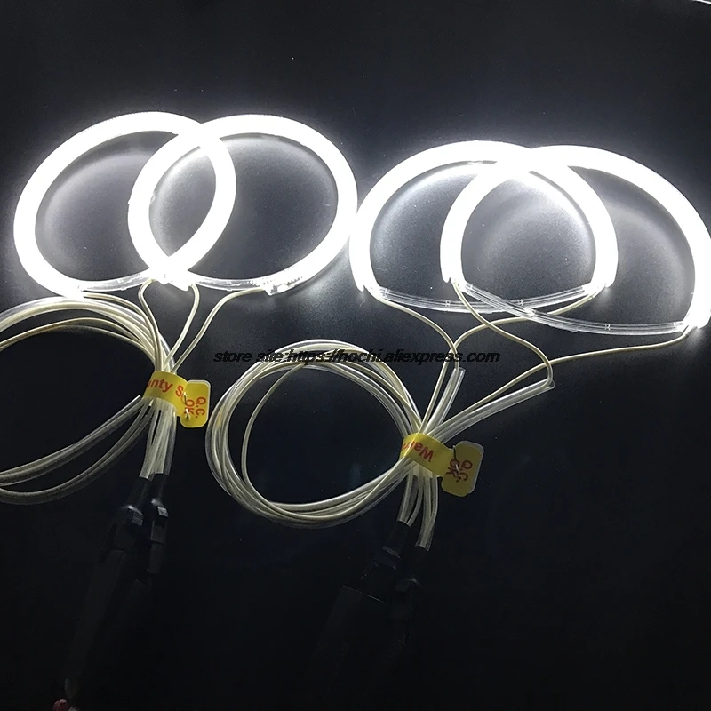 Goedkoop Hochitech Angel Eyes Kit Voor Mazda 3 Mazda3 2002 2003 2004 2005 2006 2007 Ultra Heldere Koplamp Verlichting Ccfl Angel ogen