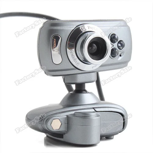 factorysale USB 3 LED 16M Clip WebCam Web Camera w Microphone MIC High Quality |