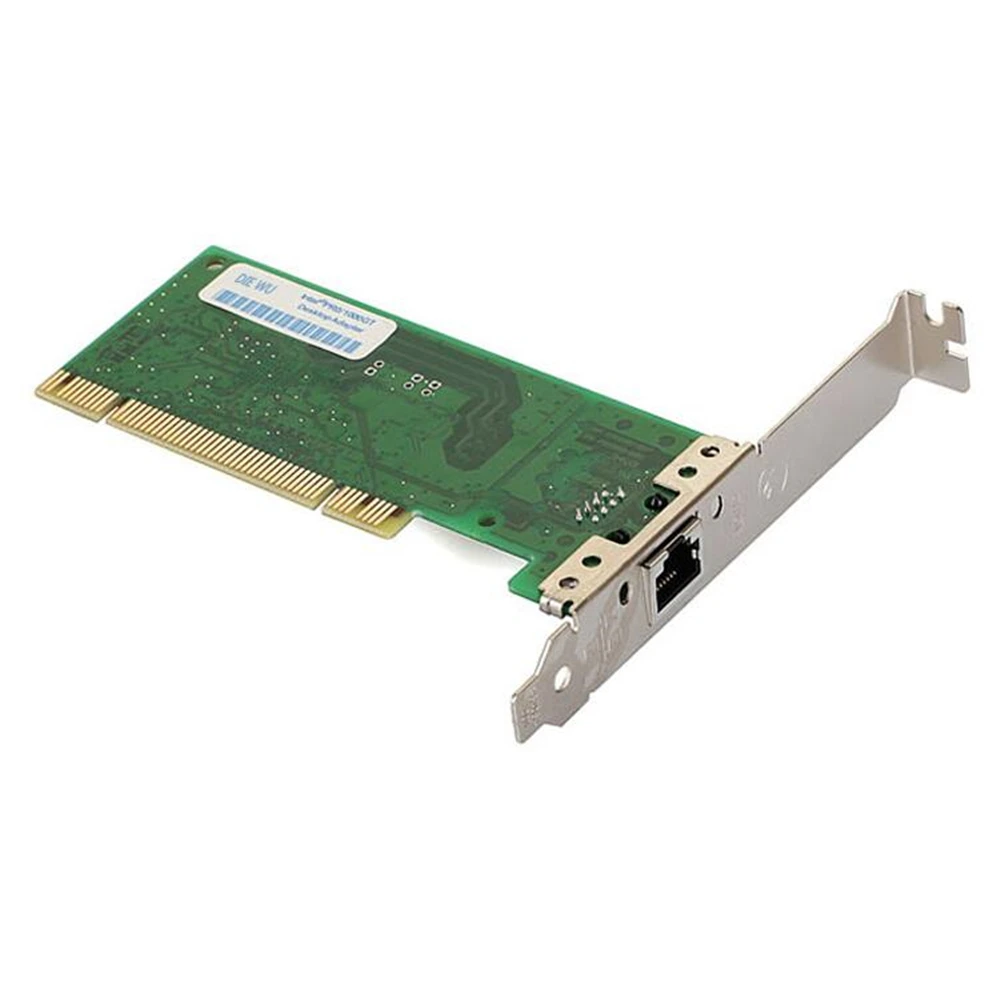 DIEWU Intel 82541 PCI 1 гигабитная LAN Карта ПК Сетевая интерфейсная карта|Сетевые карты| |