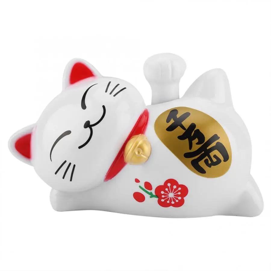 Китайский приветственный Кот удачи на солнечных батареях Neko очаровательный