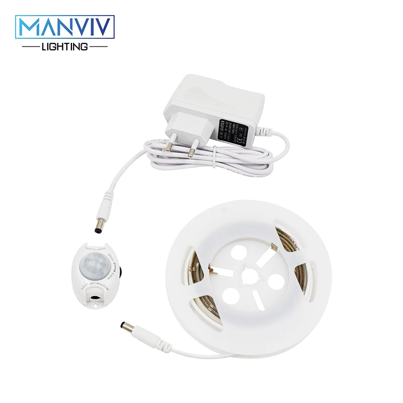 

Motion Activated LED Sensor Strip Waterproof IP66 Digital Bed-lighting Activated Illumination With Body Sensor 1.2M EU/US Plug