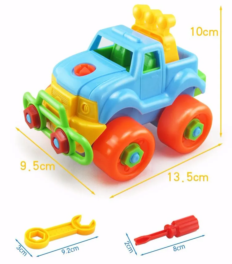 1 компл. DIY разборка сборка мотоцикл модель автомобиля строительные блоки игрушки Ранние развивающие игрушки для Дети Детские подарки