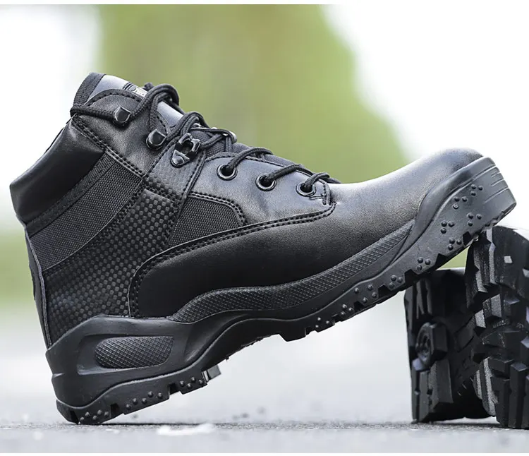 Военные мужские ботинки; армейские ботинки; sapato masculina; Черная уличная походная обувь; зимние ботинки-дезерты; Chaussure Chasse